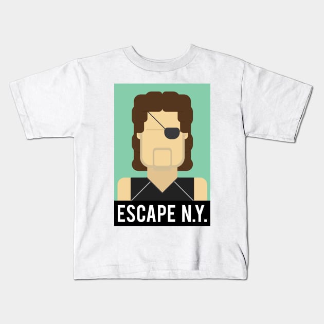 Escape Form New York Kids T-Shirt by TaylorH1